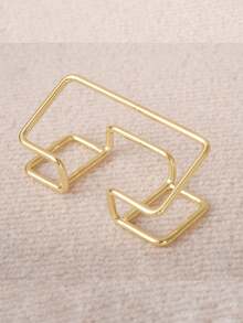 1pc Hollow Business Card Holder Creative Product Storage Box, Office Display, Ideal Gift, Multiple Colors To Choose From, Essential For Business Office, High-End Line Design Business Card Display Stand, Multiple Fashionable Colors To Choose From, Simple Desktop Vertical Business Card Holder