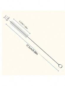 1/5/10/20 buc perie de curățare din oțel inoxidabil perie de curățare reutilizabilă consumabile de bucătărie - perfectă pentru curățarea sticlei, siliconului, paie metalice bucătărie, baie, casă, furnizori de uz casnic