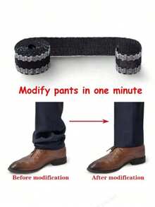 10m Nastro per orlo dei pantaloni - Nastro adesivo senza cucire per accorciare l'orlo dei pantaloni, estensore versatile per l'orlo dei pantaloni