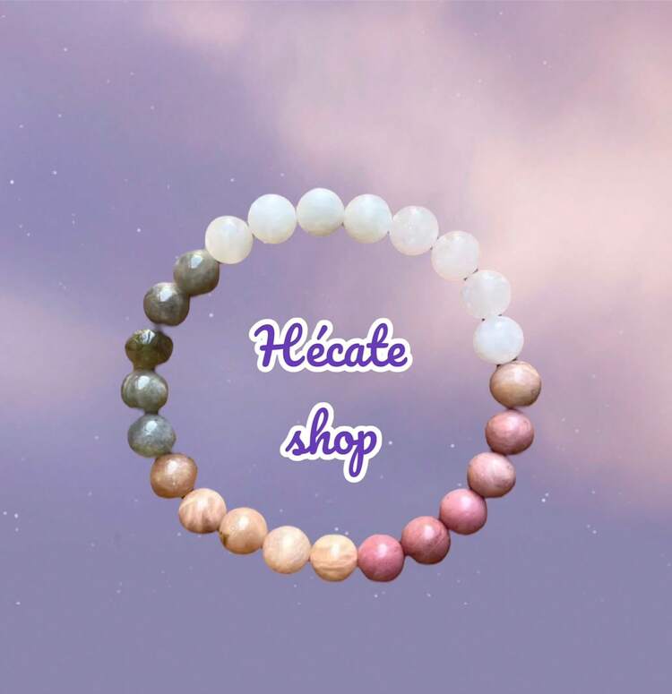 Pulsera cuarzo rosa - rosa sin dije - Añade 4