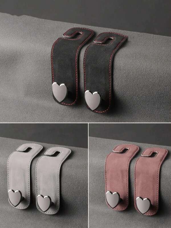 Car Seat Hook, Creative Fashion High-End Hook, Car Holder, Rear Seat Organizer, Hidden Storage Hook, Backseat Organizer, Car Clip, Interior Accessories, Handbag, Wallet, Jacket, In-Car Storage Rack