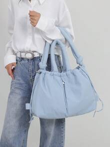 Balo vải bố có thể chuyển đổi cho nữ, túi du lịch dung tích lớn, túi đeo chéo, túi đeo vai - Nhiều màu - Xem 5