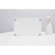 Organizador de escritorio de malla con compartimentos+ cajnorganizador de escritorio para caramelosbolgrafos, organizador multifuncional Blanco - Blanco - Ver 8