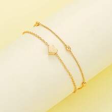 Bestselling Heart Bracelet Necklace Set, Elegant Personalized Necklace Accessories Suitable For Daily Wear, Vacation, Travel, And Gift-Giving Valentine's Day Accessories