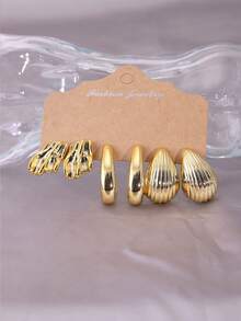 Pendientes de aro en forma de gota de agua vintage, pendientes personalizados de lujo con estética de alta gama, estilo europeo y estadounidense de comercio transfronterizo