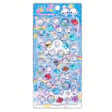 3D Cute Stickers, Reusable Cartoon Scene Stickers, Fun DIY Scrapbooking Planner Journal Notebook Laptop Phone Case Stickers, Adult Hollow Embossed Style