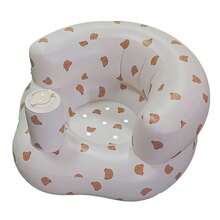 Multifunctional Inflatable Baby Learning Chair And Baby Bath Stool, Baby Inflatable Seat For Babies 3 Months And Up Summer Inflatable Baby Seat For Sitting Up, Blow Up Baby Floor Seat , Baby Shower Chair Floor Seater, Infant Back Support Sofa - Multicolor - View 7