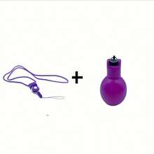 1pc Hand Squeeze Whistle, Survival Whistle + Round Lanyard - Loud, Squeeze-Activated Sound For Emergency, Dog Training, Outdoor Activities - Compact & Portable, Suitable For Dog Sports, Camping, Competitions - Bright Red Color For High Visibility, Dog Whistle, Essential For Competitions, Ergonomic Design, Durable Plastic - Perfect Choice For Halloween, Christmas And New Year Sports Gear