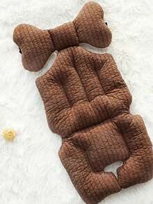 1pc Baby Stroller Seat Cushion, Infant Car Seat Pad, Thickened Cotton Mat