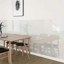 1 Roll Transparent Waterproof Oil-Proof Self-Adhesive Paper, Peel And Stick, Oil And Heat Resistant, Suitable For Kitchen Cabinet Shelves, Drawers Lining, Kitchen And Room Decoration