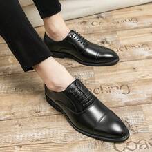 Men's Formal Dress Shoes, Luxury Business Oxfords, Red Sole Formal Shoes, Handmade Pointed Toe Black & Brown Tuxedo Shoes For Men, Groom Comfortable Formal Shoes, Office Oxfords, Gentleman Work Shoes, 2025 New Fashion Party Brogue Casual Dress Derby Shoes