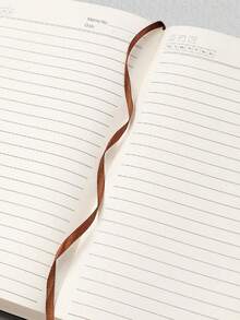 A5 Hardcover Notebook - Waterproof Faux Leather, Magnetic Closure, Ideal For University And Office Note-Taking, Retro Style