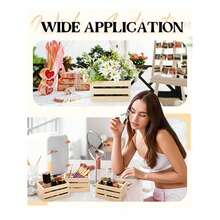 Halloween Christmas Wooden Decoration Boxes, Small Wooden Storage Boxes For Holiday Gifts And Decorations, Desk Organizer For Home Office, Cute Storage Basket For Makeup Jewelry, Holiday Home Kitchen Decoration, Perfect Gift For Friends, Family, Christmas Gift Exchange.