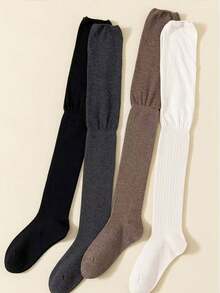 1/2/3 أزواج جوارب طويلة للنساء تصل إلى الركبة، جوارب رفيعة طويلة للربيع والصيف والخريف، مناسبة للنساء الحوامل، مانعة للانزلاق، جوارب طويلة لتناسب الأحذية الطويلة وتنانير JK، بطراز Y2K