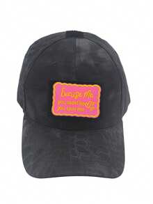 1/2pcs "Excuse Me You Look Like You Love Me" Iron-On Embroidered Patches - Humorous Quote With Heart Design, Durable Fabric For Clothes, Jackets, Hats, Backpacks, Hat Embellishment, Contrasting Colors, Versatile Fabric Patch,Iron-On/Sew-On Applique Patch For Trucker And Clothing Diy Decoration - Multicolor - View 6