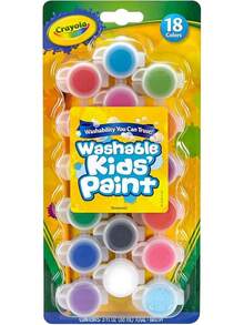 Pintura Escolar Lavable, 88 mm, Paquete de 18 - Paquete de 1 - Ver 9