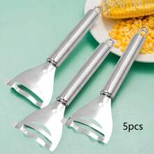 Stainless Steel Corn Peeler Serrated Corn Stripper Peelers Cob Shaver Planer Thresher Cutter Kitchen Fruit Vegetable Gadget Tool
