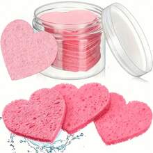 Esponja Facial de Celulose Comprimida, Conjunto de Esponja Facial Comprimida, Esponja Facial de Compressão, Esponja Facial de Celulose, Esponja de Terapia de Água Profissional para Maquiagem, Exfolia Efetivamente, Macia e Durável, Suave na Pele, Sem Odor e Confiável, Boa Absorção de Água, Pode Ser Reutilizada, Adequada para Mulheres, Meninas, Casa e Viagem, Facial, Máscara Esfoliante, Remoção de Maquiagem para Viagem e Casa, Limpeza de Poros, Massagem Facial. Para Presente de Natal