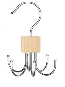 Belt Hanger, Closet Belt Organizer 360° Rotatable Space Saving Accessories For Bras, Tank Tops, Ties, Scarves, Wallets Organization