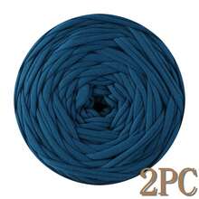 1/2pcs T-Shirt Yarn, Large 300g ± 20g T-Shirt Yarn Roll - 2cm Wide, Woven Fabric Knitted Yarn, Soft & Versatile For DIY Crafts, Used For Crocheting And Knitting Bags, Cushions, Dolls, Blankets, Slippers, Handicraft Crochet Projects, Available In Multiple Colors, Multicolor Yarn | Polyester Yarn | Acrylic Yarn | Crochet Yarn | Crafting Yarn | Vibrant Yarn Balls | Versatile Crafting Material, Knitting Accessories And Supplies