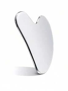 Tấm Gua Sha kim loại hình trái tim bằng thép không gỉ, dụng cụ Gua Sha gương 304, tấm Gua Sha massage lưng tại nhà - Nhiều màu - Xem 2