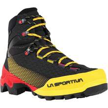 La Sportiva Men's Aequilibrium ST GTX Mountaineering/Hiking Shoes - 黑/黃 - 查看 4
