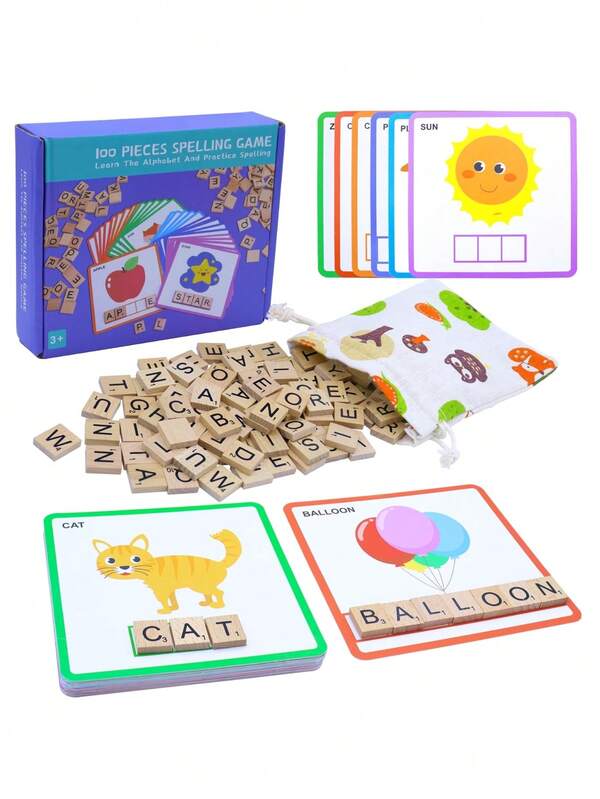 Alphabet Number Matching Blocks Early Education Cognitive Development Toy For Toddlers Thinking Training Parent Child Interaction Christmas Birthday Gift Ideas Learning Activities