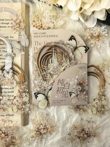 20张/包 派对及婚礼DIY装饰 蝴蝶花卉拱门贴纸 剪贴簿用品 剪贴簿文具 - 均碼 - 查看 2