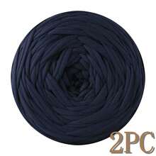 1/2pcs T-Shirt Yarn, Large 300g ± 20g T-Shirt Yarn Roll - 2cm Wide, Woven Fabric Knitted Yarn, Soft & Versatile For DIY Crafts, Used For Crocheting And Knitting Bags, Cushions, Dolls, Blankets, Slippers, Handicraft Crochet Projects, Available In Multiple Colors, Multicolor Yarn | Polyester Yarn | Acrylic Yarn | Crochet Yarn | Crafting Yarn | Vibrant Yarn Balls | Versatile Crafting Material, Knitting Accessories And Supplies