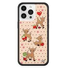 Wildflower New Strawberry Lamb Phone Case For IPhone 12 13 14 15 16 Plus 17 Pro Max 3D WF Cute Deer Pig Clean Cartoon Cover Case - NS446-3 - 查看 9