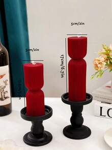 Christmas Aromatherapy Candle Center Decoration, Multiple Home Decoration Candles, Wine Red Christmas Slender Candles, Suitable For Christmas Gift Decoration, Women's Gifts, Close Friend Gifts, Winter Gifts,Scented Candle Christmas Decorations Room Decor, Christmas Gifts - Burgundy - View 17
