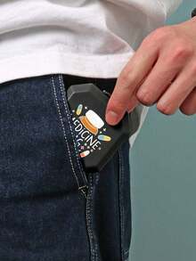 Portable Compartment Pill Box With Cartoon Medicine Box, Pill, Bottle, Cartoon Syringe Pattern, Portable Medical First Aid Bag, 6-Compartment Capsule Storage Box, Travel Pill Box, Medicine Box, 6-Compartment Pill Storage, Travel Mini Pill Box,