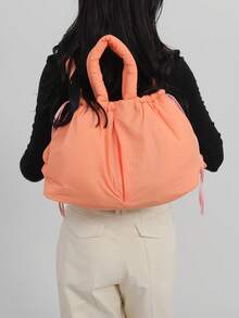 Balo vải bố có thể chuyển đổi cho nữ, túi du lịch dung tích lớn, túi đeo chéo, túi đeo vai - Nhiều màu - Xem 4