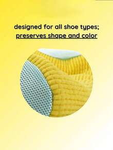 2 Confezioni di sacchetti durevoli per lavatrice per tutti i tipi di scarpe - giallo con cerniera blu, sacchetti protettivi per il bucato con interno in morbido pile, perfetti per scarpe sportive e scarpe casual, sacchetti per il bucato