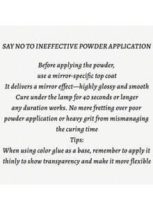 2 Pcs/Set Chrome Nail Powder - Holographic Donut Effect Pigment, For Professional Nail Art And Resin Crafts, Durable And Easy To Use, Ideal For DIY Nails, Jewelry, And Creative Crafts - Multicolor - View 7