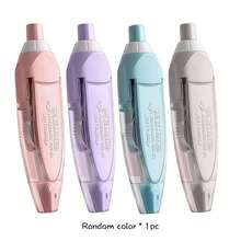 1-Pack Push-On Correction Tape: Achieve Flawless, Invisible Corrections In Seconds! Experience The Ultimate Portable Editing Tool With Buttery-Smooth Application. No Shake, No Mess – Just Precision. Essential For Students In Exams, Offices For Professional Reports, Accounting For Accurate Ledgers & Creative Journals. Your Guarantee For Neat, Mistake-Free Writing Anywhere, Anytime! - Multicolor - View 12