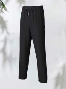 4 Pcs Men's Spring And Autumn Thin Outdoor Casual Pants, Straight Stretch Quick Dry Pants, Ideal Gift For Boyfriend For Outdoor Activities - Nhiều màu - Xem 11