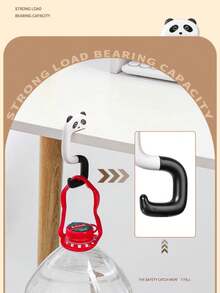 1 pezzo Gancio da parete a forma ovale in acciaio inossidabile con finitura, in materiale plastico, a forma di elefante, antiscivolo, singolo, per appendere borse e accessori