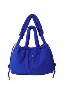 Balo vải bố có thể chuyển đổi cho nữ, túi du lịch dung tích lớn, túi đeo chéo, túi đeo vai - Nhiều màu - Xem 15