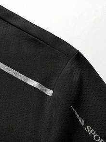 户外登山男士T恤夏季冰丝速干薄款运动休闲上衣百搭宽松透气 - 彩色 - 查看 3