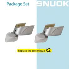 مقص كهربائي SNUOK سعة 2000 مللي أمبير، شفرات من الفولاذ المقاوم للصدأ للأقمشة والورق والجلد، أداة DIY لاسلكية، بطارية ليثيوم أيون 3.7 فولت، شحن عبر USB (لا يشمل محول)، يمكن الاستخدام أثناء الشحن - أصفر - مشاهدة 14