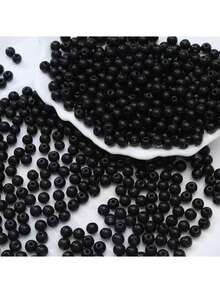 50Pcs 8mm Galaxy Glitter Round Beads Resin Loose Spacer Beads For Jewelry Making DIY Bracelet Earring Necklace Accessories