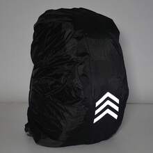 VINGVO Funda Impermeable para Mochila, Impermeable, Ligera, Color Negro, Fácil de Guardar para Viajar (XL (para 60-70L) - 1 - Ver 5