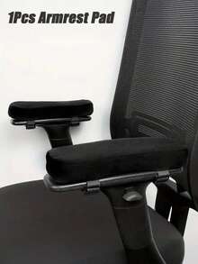 1 Stück ergonomisches Memory-Schaum Armauflagen-Kissen für Bürostuhl - universell passende Ellbogenstütze für Druckentlastung, bequeme Armauflagen-Abdeckung für Schreibtischstuhl, Rollstuhl, Sitzkissen Bürobedarf, Stuhlkissen Gaming-Stuhl Schreibtisch-Zubehör - Verschiedenfarbig - Übersicht 1