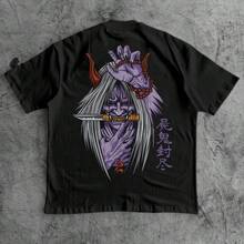 Ultra Instinct Oversized T-Shirt Geek Style 100% Cotton Immediate Shipping - Black - View 4