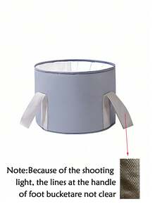 Foldable Portable Foot Bath Bucket, Two Sizes Of Insulated Foot Bath Tray, Perfect For Home Spa, Travel Camping Washbasin, Outdoor Travel Foot Bath Bucket, Store Body Care Travel, Suitable For Sports, Outdoor, And Home