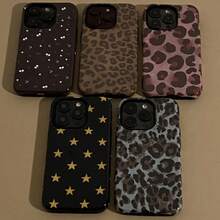 Leopard Pattern Film Phone Case For IPhone 17 Air/16/15/14/13/12 Pro Max 14 15 16 17 Plus 11/X/Xsmax/Xr/7/8/Se Thickened Double-Layer 2-In-1 Drop-Proof Protective Case For Samsung S21 S22 S23 S24 S25 PLUS/ULTRA/FE/EDGE A71 A56 A55 A54 A53 A52 A36 A34 A06 A13 A14 A15 A16 A23 A25 A26 Anti-Yellowing And Bright Colors - 圖案3 - 查看 6