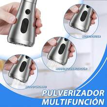 PERRYHOME Grifo de Cocina de acero inoxidable 304, 360 ° Grifo para Fregadero de Cocina de Agua Caliente y Fría Llave, Mezclador de Fregadero de Cocina con Pulverizador Desplegable - pago - Ver 10