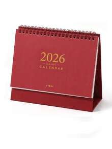 1 件。这款 2026 年桌面日历（日期：2025 年 11 月至 2026 年 12 月）是一款简约高端的学生计划本、办公备忘录日历，同时也是一款圣诞节倒计时日历。它包含月份标签、每日布局和励志名言。单向翻页设计使其适用于家庭、办公室和各种办公环境。 - 彩色 - 查看 10