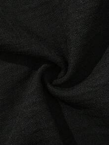 قميص كاجوال رجالي عتيق من الكتان، خريفي